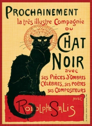 Chat noir steinlen